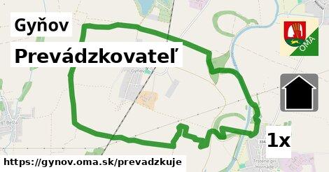 prevádzkovateľ v Gyňov