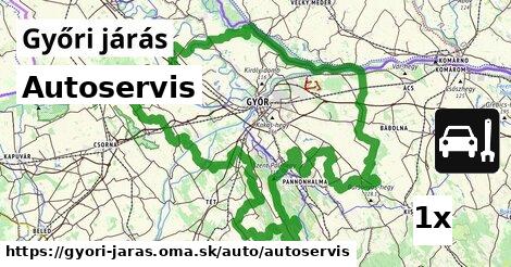 Autoservis, Győri járás