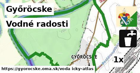 vodné radosti v Győröcske