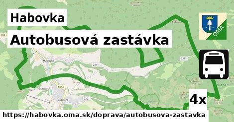 Autobusová zastávka, Habovka