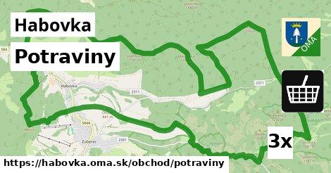 Potraviny, Habovka