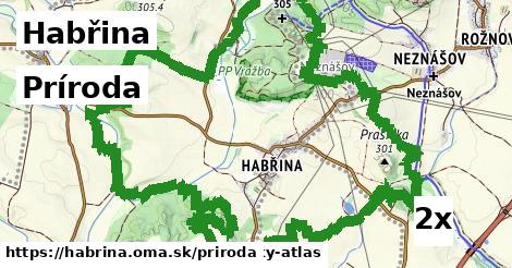 príroda v Habřina