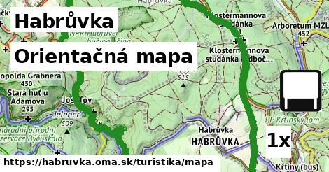 Orientačná mapa, Habrůvka