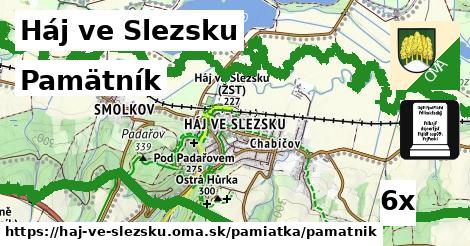 Pamätník, Háj ve Slezsku