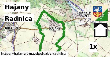 Radnica, Hajany