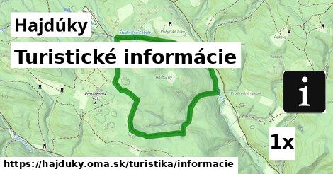 Turistické informácie, Hajdúky