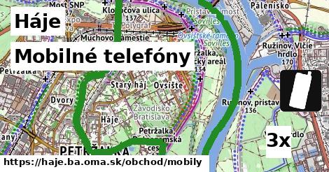 Mobilné telefóny, Háje