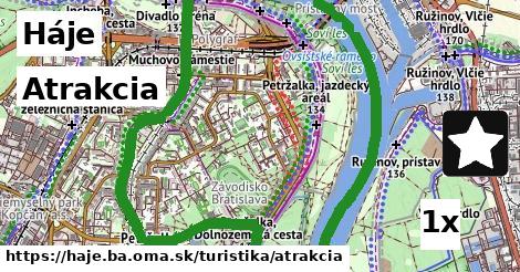 atrakcia v Háje