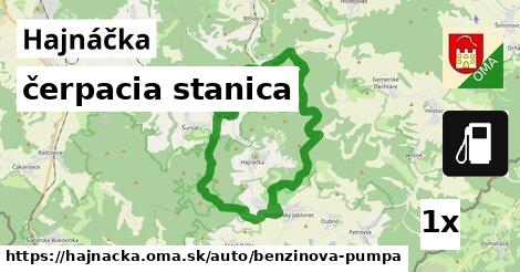 čerpacia stanica, Hajnáčka