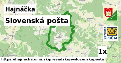 Slovenská pošta, Hajnáčka