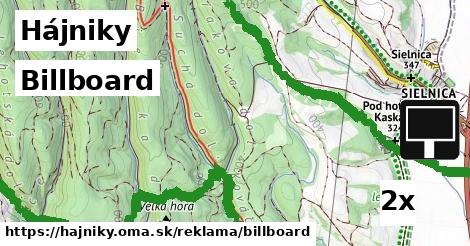 billboard v Hájniky