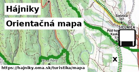 Orientačná mapa, Hájniky