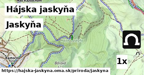 Jaskyňa, Hájska jaskyňa