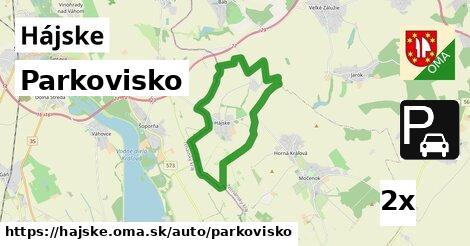 Parkovisko, Hájske