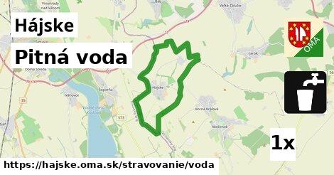 Pitná voda, Hájske