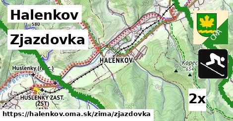 Zjazdovka, Halenkov