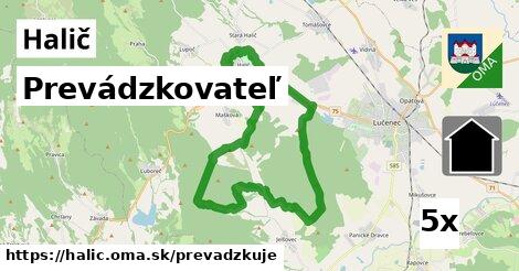 prevádzkovateľ v Halič