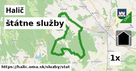 štátne služby v Halič