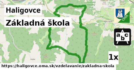 Základná škola, Haligovce