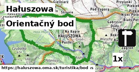 orientačný bod v Hałuszowa