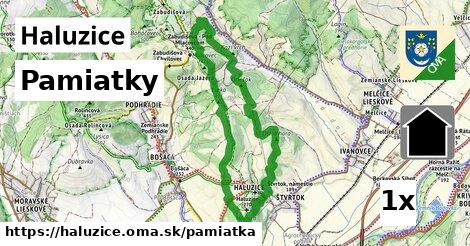 pamiatky v Haluzice