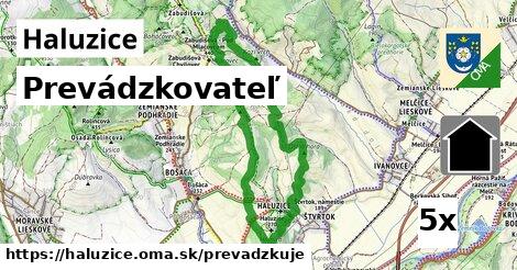 prevádzkovateľ v Haluzice