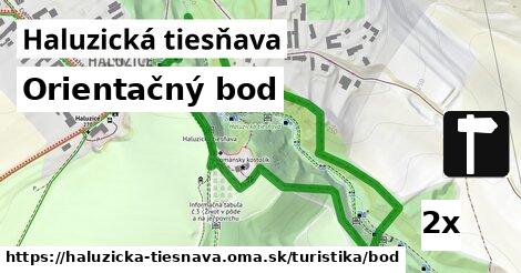 Orientačný bod, Haluzická tiesňava