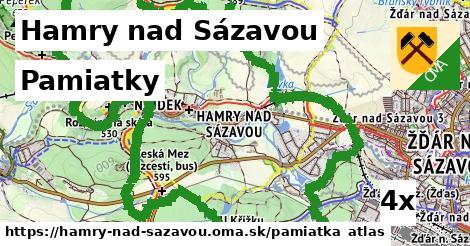 pamiatky v Hamry nad Sázavou