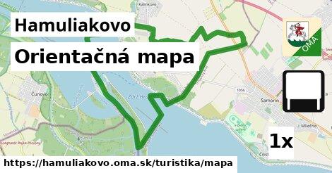 Orientačná mapa, Hamuliakovo