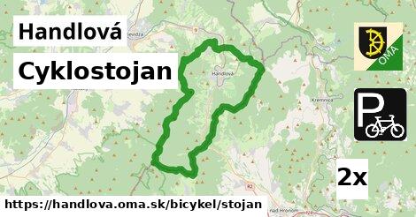 Cyklostojan, Handlová