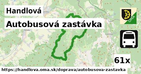 Autobusová zastávka, Handlová