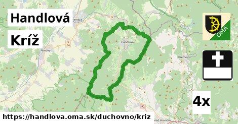 Kríž, Handlová