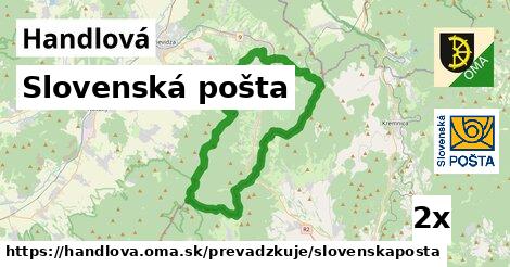 Slovenská pošta, Handlová