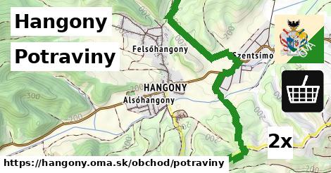 Potraviny, Hangony