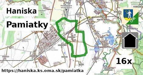 pamiatky v Haniska, okres KS