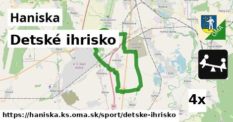 Detské ihrisko, Haniska, okres KS