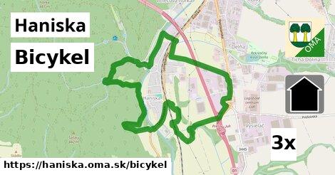 bicykel v Haniska