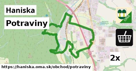 Potraviny, Haniska