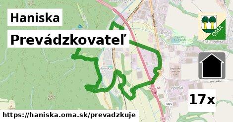 prevádzkovateľ v Haniska