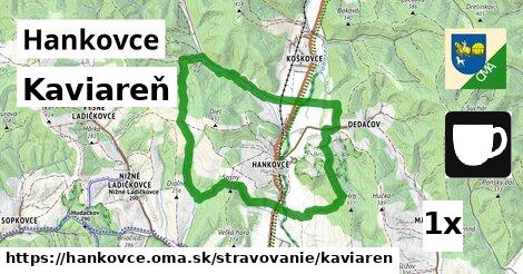 kaviareň v Hankovce