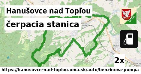 čerpacia stanica, Hanušovce nad Topľou