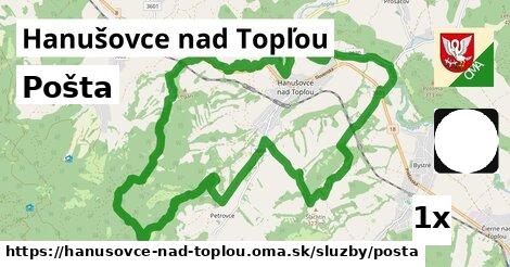 Pošta, Hanušovce nad Topľou