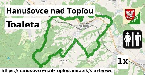 Toaleta, Hanušovce nad Topľou