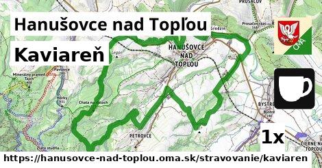 Kaviareň, Hanušovce nad Topľou