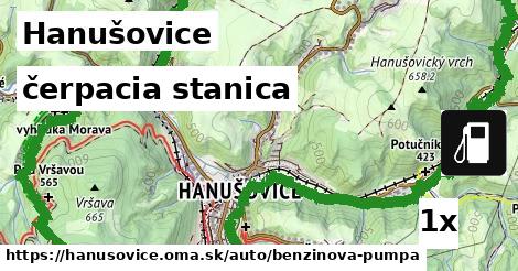 čerpacia stanica, Hanušovice