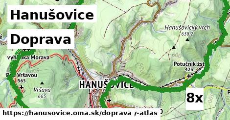 doprava v Hanušovice