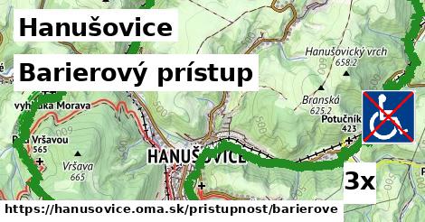 Barierový prístup, Hanušovice