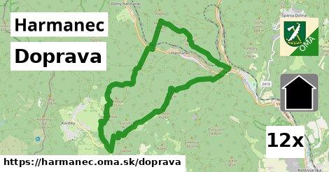 doprava v Harmanec