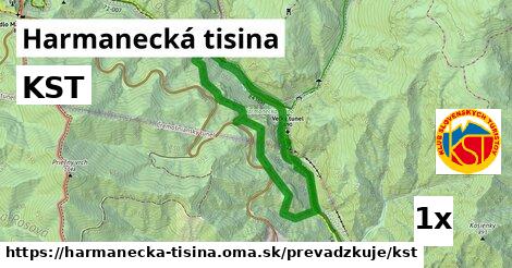 KST, Harmanecká tisina