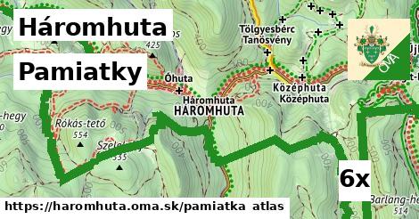 pamiatky v Háromhuta